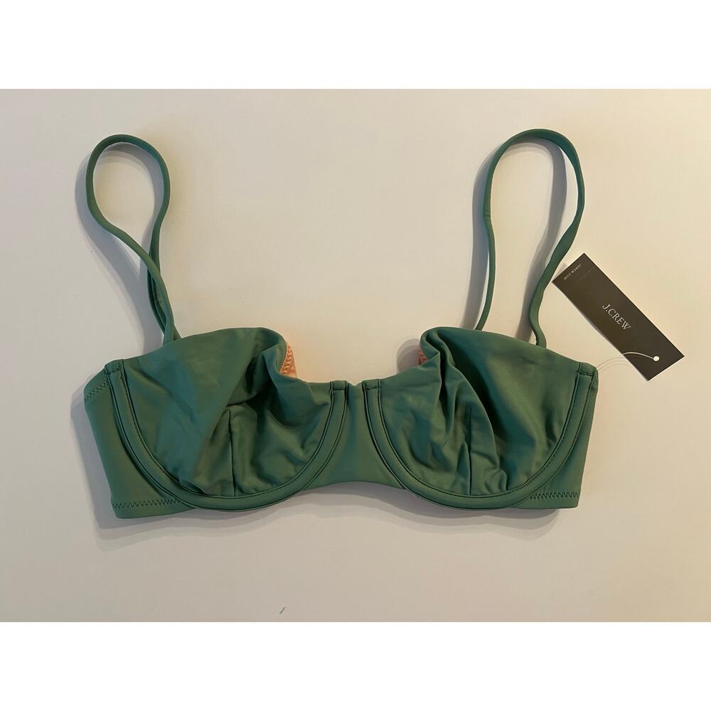 J. Crew Balconette Underwire Bikini Swim Top